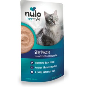 Nulo Freestyle Silky Mousse Tuna & Shrimp Recipe Grain-Free Wet Cat Food