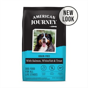 Image of American Journey Grain-Free with Salmon, Whitefish & Trout Dry Dog Food