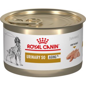Royal Canin Veterinary Diet Adult Urinary SO Aging 7+ Loaf in Sauce Canned Dog Food