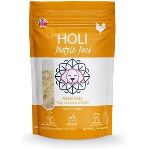 HOLI Chicken Breast Protein Pack Grain-Free Freeze-Dried Dog Food Topper