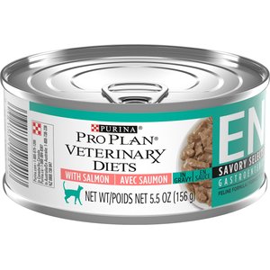 Purina Pro Plan Veterinary Diets EN Gastroenteric Savory Selects in Gravy with Salmon Wet Cat Food