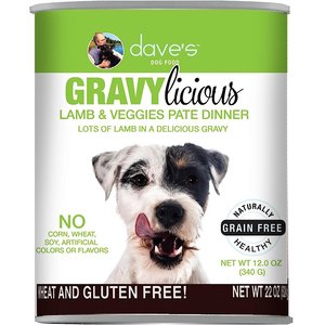 Image of Dave's Pet Food Gravylicious Lamb & Veggies Grain-Free Wet Dog Food