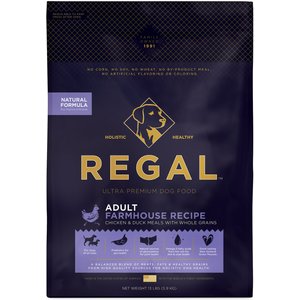 Regal Pet Foods Farmhouse Recipe Chicken & Duck Meals Whole Grains Adult Dry Dog Food