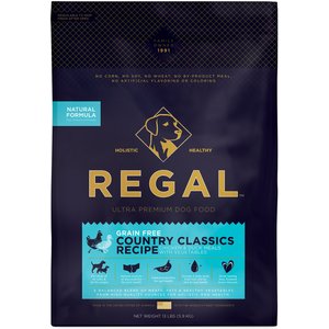 Regal Pet Foods Country Classics Recipe Grain-Free Chicken & Duck Meals Dry Dog Food