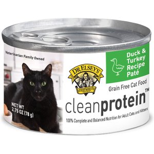 Dr. Elsey's cleanprotein Duck & Turkey Pate Grain-Free Canned Cat Food
