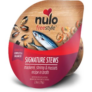 Image of Nulo FreeStyle Mackerel, Shrimp, & Mussels Stew Wet Cat Food