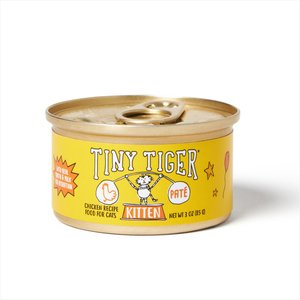 Tiny Tiger, Kitten Classic, Chicken Pate Recipe, Canned Cat Food