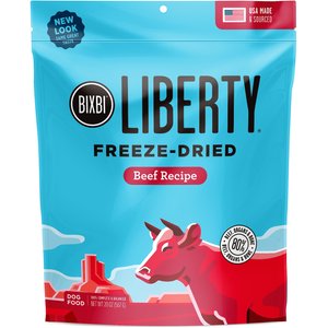 BIXBI Liberty Beef Recipe Freeze-Dried Dog Food