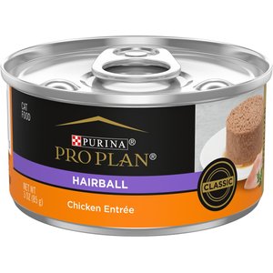 Purina Pro Plan Hairball Control Chicken Entrée Pate Wet Cat Food