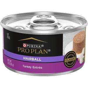 Purina Pro Plan Hairball Control Turkey Entree Pate Wet Cat Food