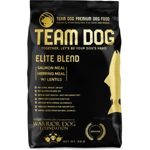 Team Dog Salmon Meal & Herring Meal 30/25 Elite Blend Premium Dry Dog Food