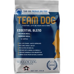 Team Dog Salmon Meal & Herring Meal 26/20 Essential Blend Premium Dry Dog Food