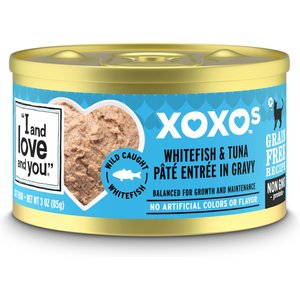 Image of I and Love and You XOXO Whitefish & Tuna Pate Grain-Free Canned Cat Food