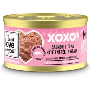 Image of I and Love and You XOXO Salmon & Tuna Pate Grain-Free Canned Cat Food