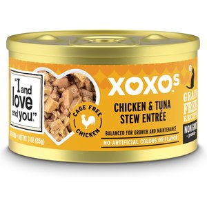 Image of I and Love and You XOXO Chicken & Tuna Pate Grain-Free Canned Cat Food