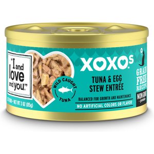 Image of I and Love and You XOXO Tuna & Egg Stew Grain-Free Canned Cat Food