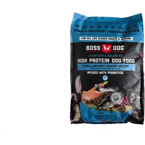 Boss Dog Complete & Balanced High Protein Fish & Ancient Grain Recipe Dry Dog Food