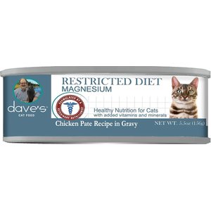 Image of Dave's Pet Food Restricted Magnesium Chicken Diet Wet Cat Food