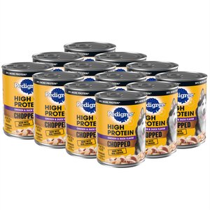 Pedigree High Protein Chicken & Duck Flavor Adult Canned Wet Dog Food