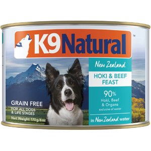 K9 Natural Hoki & Beef Grain-Free Canned Dog Food
