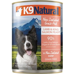 Image of K9 Natural Lamb & King Salmon Grain-Free Canned Dog Food