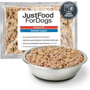 JustFoodForDogs Veterinary Diet Metabolic Support Fresh Frozen Dog Food