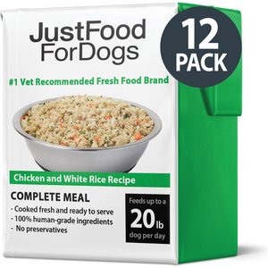 Image of JustFoodForDogs PantryFresh Chicken & White Rice Recipe Fresh Dog Food