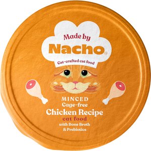 Made by Nacho Cage Free Minced Chicken Recipe With Bone Broth Wet Cat Food