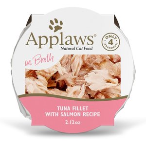 Image of Applaws Tuna Fillet with Salmon in Broth Wet Cat Food