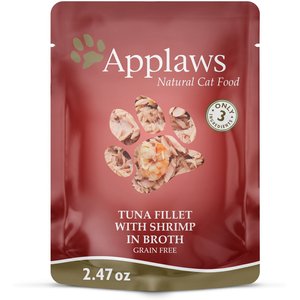 Image of Applaws Tuna with Pacific Prawn Bits in Gravy Wet Cat Food