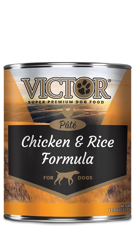 Victor Chicken Rice Pate Canned Dog Food - 13.2 oz, case of 12 Review ...