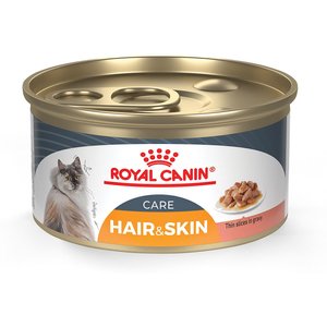 Image of Royal Canin Feline Care Nutrition Hair & Skin Care Thin Slices in Gravy Canned Cat Food