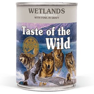 Taste of the Wild Wetlands Grain-Free Fowl in Gravy Canned Dog Food