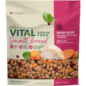 Freshpet Vital Chicken Recipe Grain-Free Small Breed Fresh Dog Food