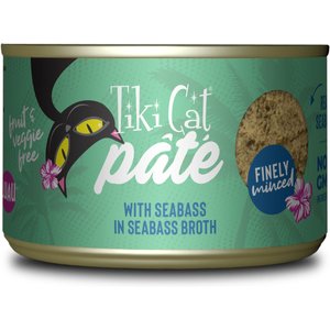 Image of Tiki Cat Luau Seabass Pate Wet Cat Food