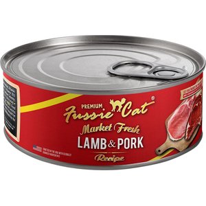 Image of Fussie Cat Market Fresh Lamb & Pork Wet Cat Food
