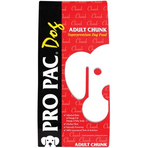 Pro Pac Adult Chunk Chicken Flavored Dry Dog Food