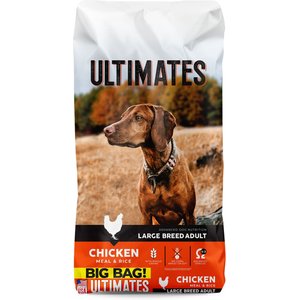 Ultimates Adult Large Breed Chicken Meal & Rice Flavored Dry Dog Food