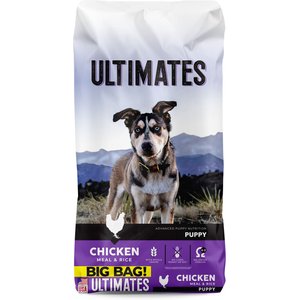 Ultimates Puppy Chicken Meal & Rice Flavored Dry Dog Food