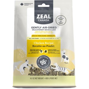 Zeal Canada Gently Chicken with Freeze Dried Salmon Flavored Air-Dried Cat Food