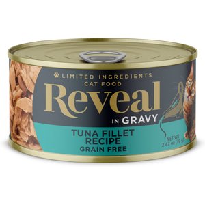 Reveal Natural Grain-Free Tuna in Gravy Flavored Wet Cat Food