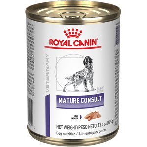 Royal Canin Veterinary Diet Adult Mature Consult Loaf in Sauce Canned Dog Food