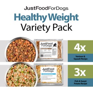 JustFoodForDogs Healthy Weight Fresh Dog Food Review 2023 - Pet Food Sherpa