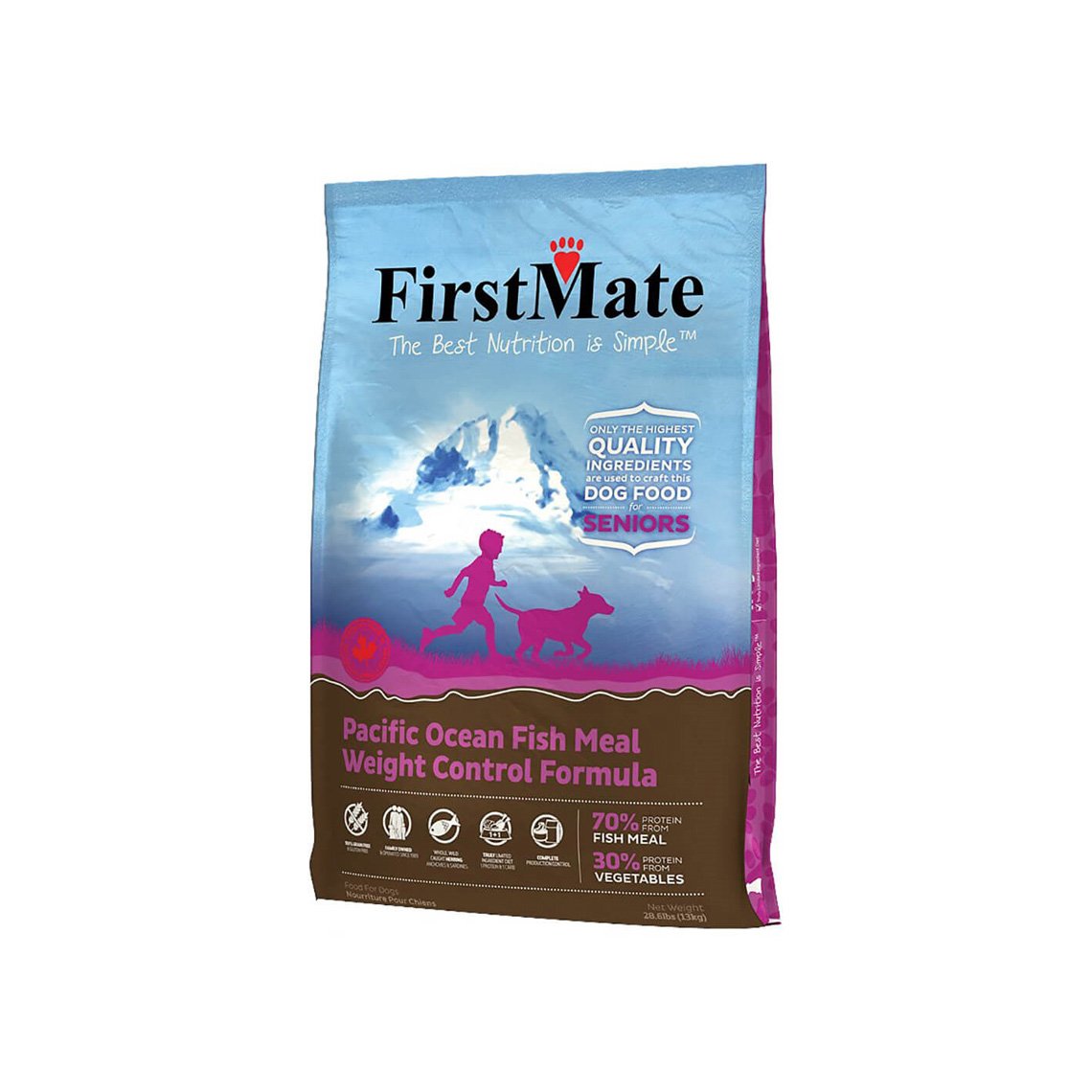 Image of Firstmate Limited Ingredient Diet Grain-Free Pacific Ocean Fish Meal Weight Control Formula Dry Dog Food