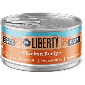 Image of BIXBI Liberty Chicken Pate Recipe Grain-Free Wet Cat Food