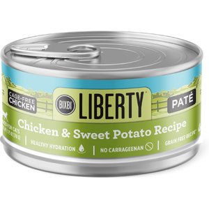 Image of BIXBI Liberty Chicken with Sweet Potato Pate Recipe Grain-Free Wet Cat Food