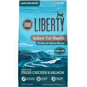 Image of BIXBI Liberty Indoor Health Chicken & Salmon Recipe Grain-Free Dry Cat Food