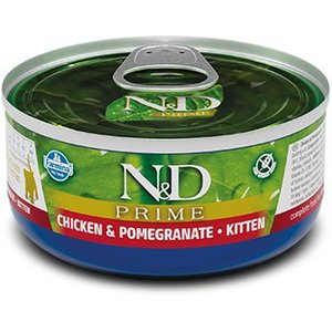 Image of Farmina N&D Prime Chicken & Pomegranate Kitten Grain-Free Wet Cat Food