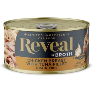 Reveal Natural Limited Ingredient Grain Free Chicken & Tuna in Broth Wet Cat Food