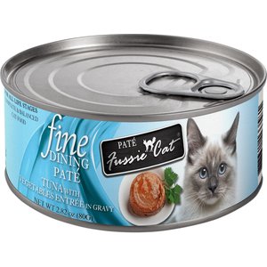 Image of Fussie Cat Fine Dining Pate Tuna with Vegetables Entrée Wet Cat Food